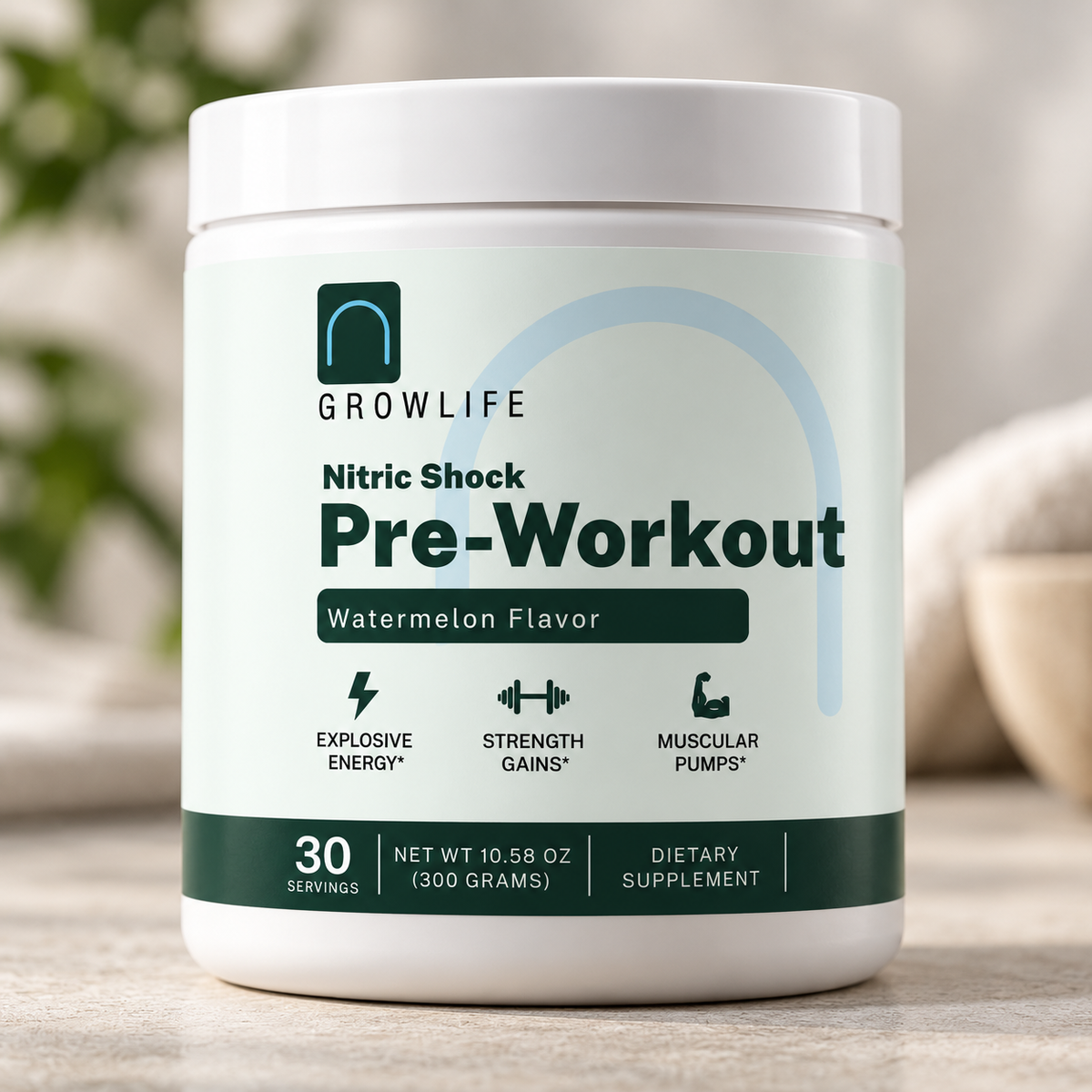 Nitric Shock Pre-Workout (Watermelon)