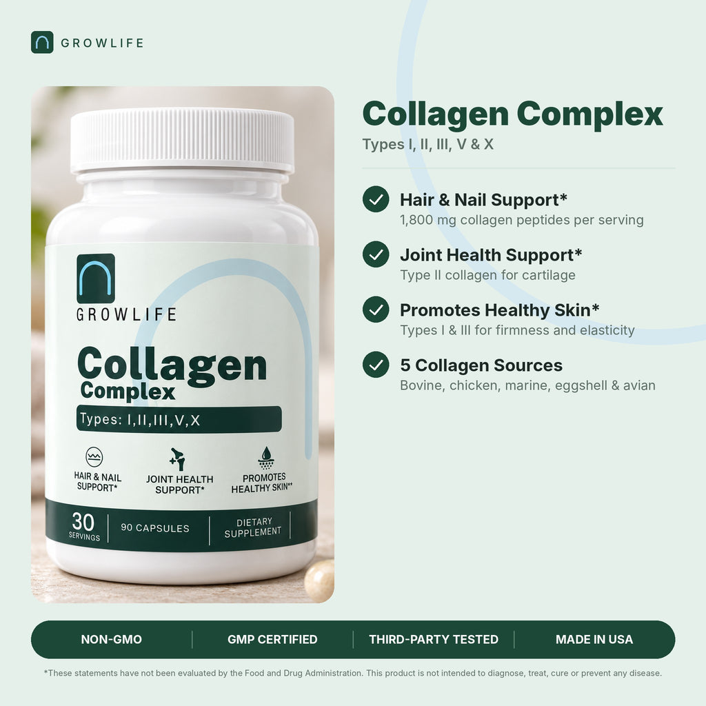 Collagen Complex (Types I, II, III, V & X)