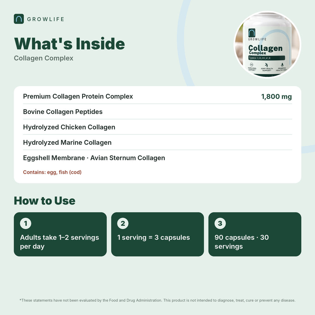 Collagen Complex (Types I, II, III, V & X)