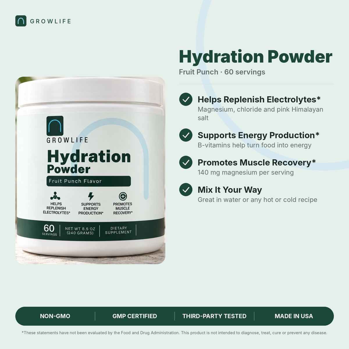 Hydration Powder (Fruit Punch)