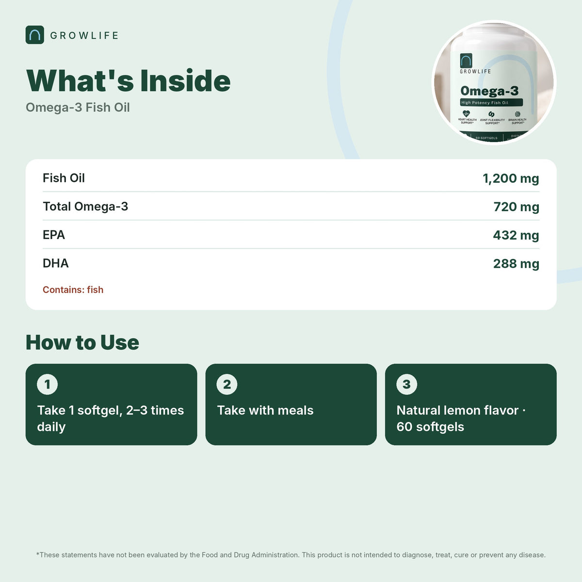 Omega 3 Fish Oil